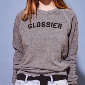 Glossier Crew Neck Sweatshirt